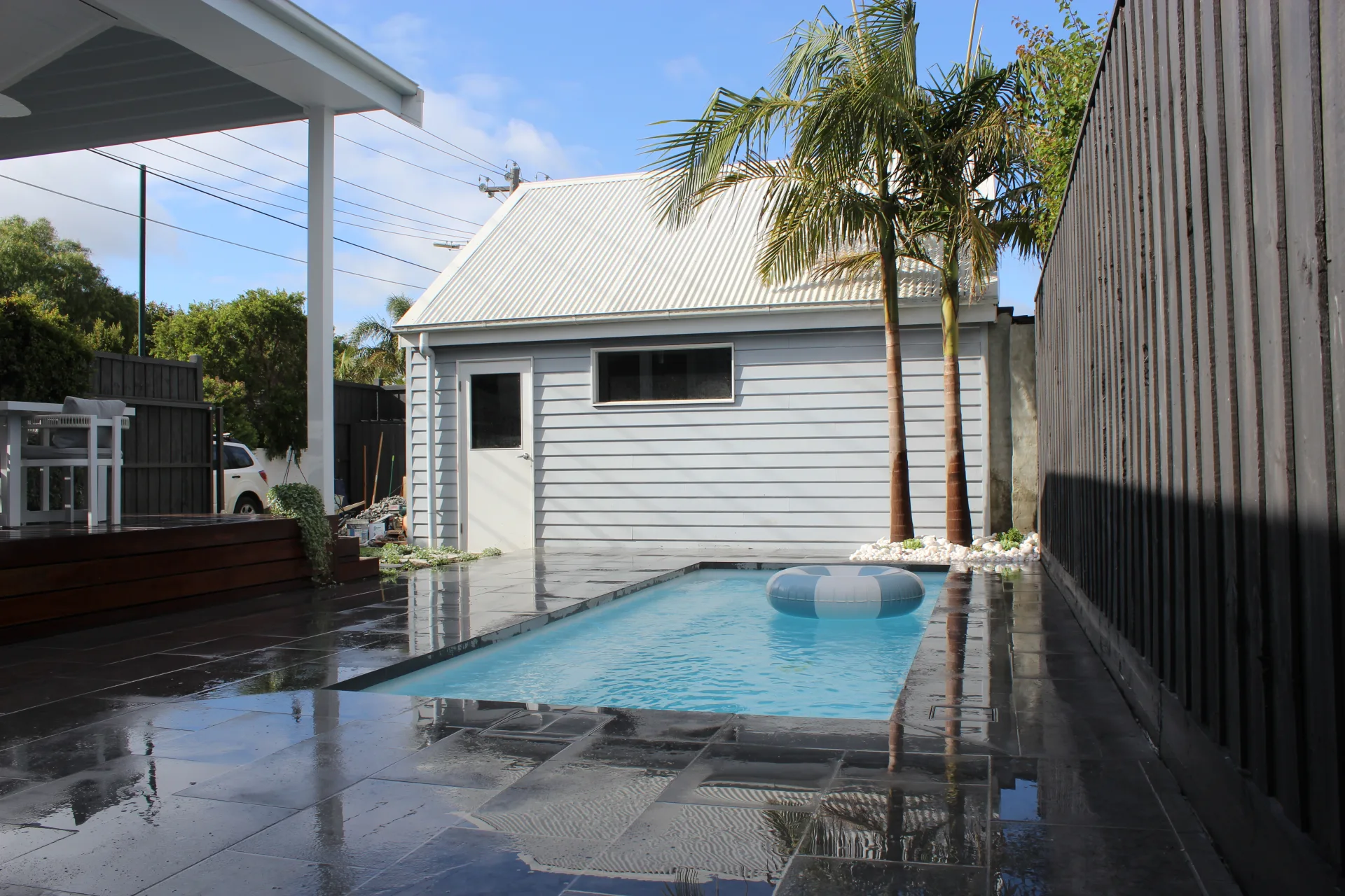 Hampton pool surround project